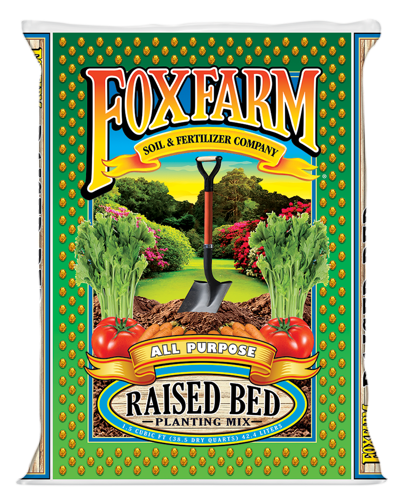 ***様 【サプライのみ フクオカ34個セット】スペシャルBOX FoxFarm® Raised Bed Planting Mix, 1.5 cu ft — Mackey's