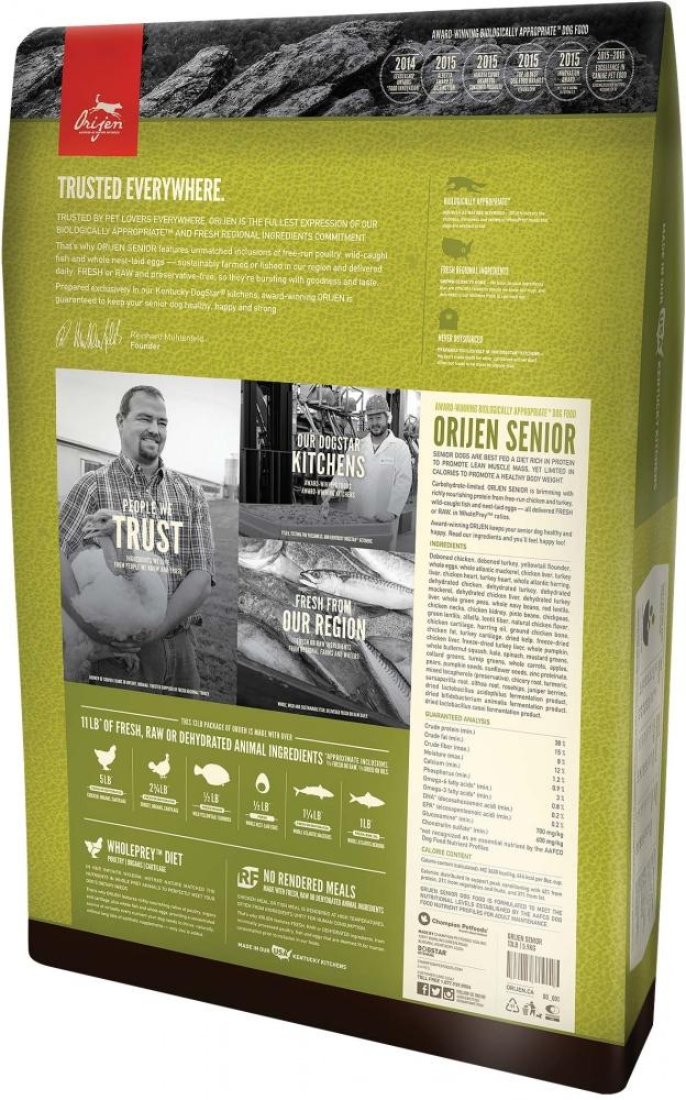 ORIJEN Senior Dry Dog Food — Mackey's