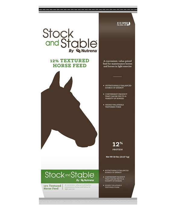 Stock and Stable 12% Textured Horse Feed