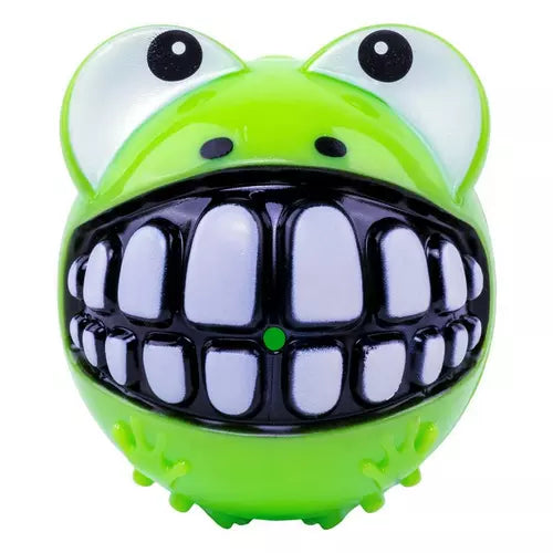 KONG Grinz Frog Dog Toy, Large