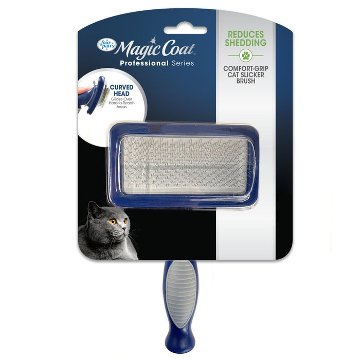 Magic Coat Professional Series Comfort-Grip Cat Slicker Brush