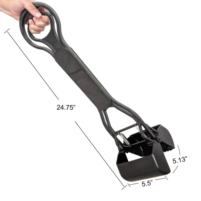 Spring Action Dog Pooper Scooper For Hard Surfaces