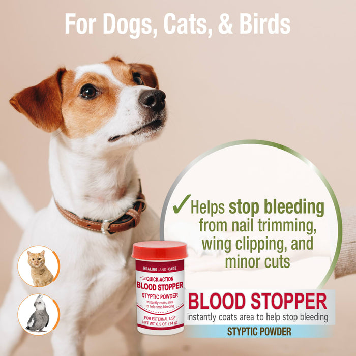 Healthy Promise Pet Quick-Action Pet Blood Stopper Styptic, .5oz