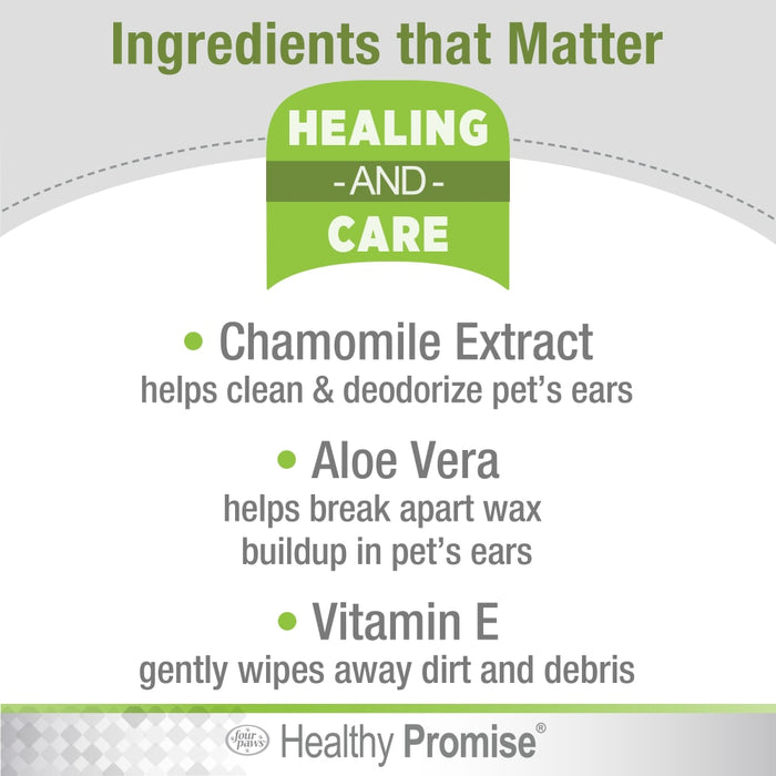 Healthy Promise™ Cat & Dog Ear Wipes, 35ct