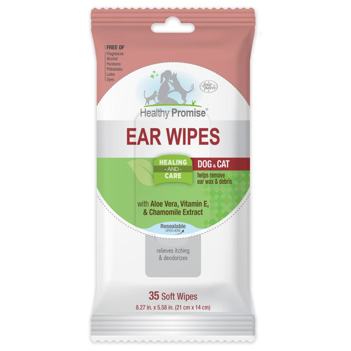 Healthy Promise™ Cat & Dog Ear Wipes, 35ct