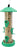 Fiesta 2-in-1 Hinged Port Wild Bird Feeder Green - 1.75 lb capacity