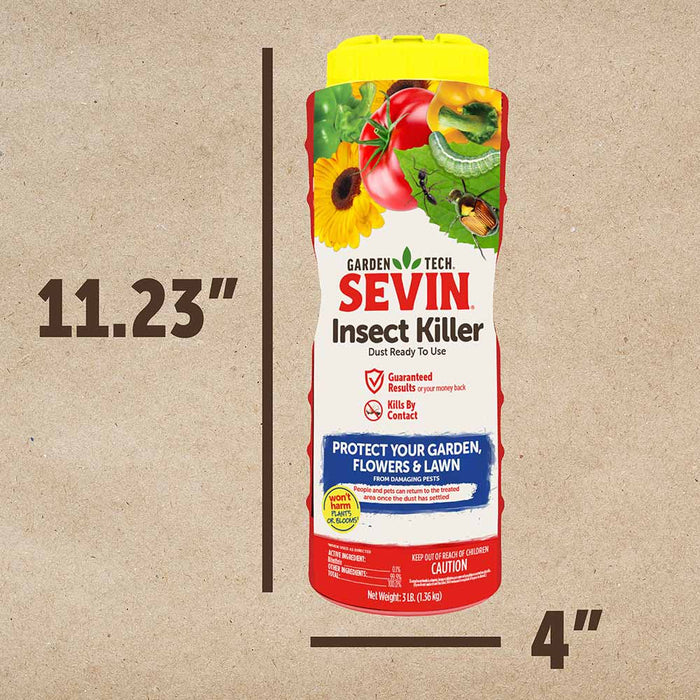 garden tech sevin insect killer dust Sevin Insect Killer Dust 3 Lbs