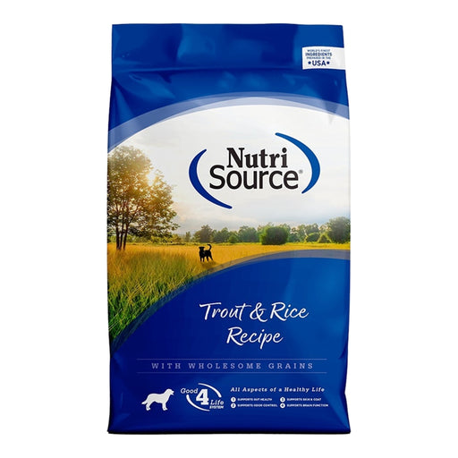 NutriSource Trout and Rice Dry Dog Food