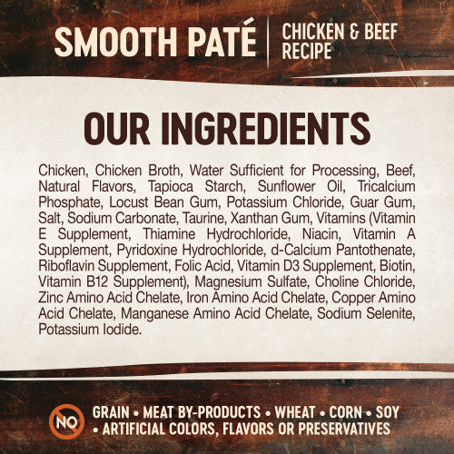 Wellness  CORE® Tiny Tasters™ Pate, Chicken & Beef, Wet Cat Food, 1.75oz Pouch