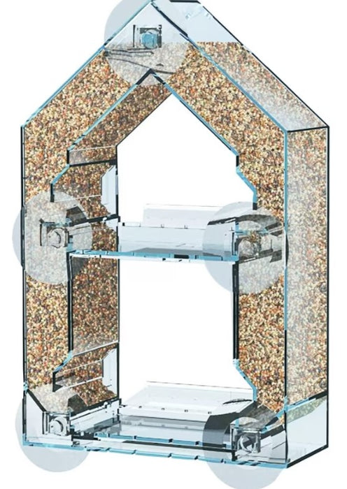 Sneak-A-Peak Window Seed Feeder