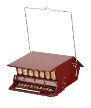 Wild Birds Choice Squirrel-Resistant Feeder Red - 9lb capacity