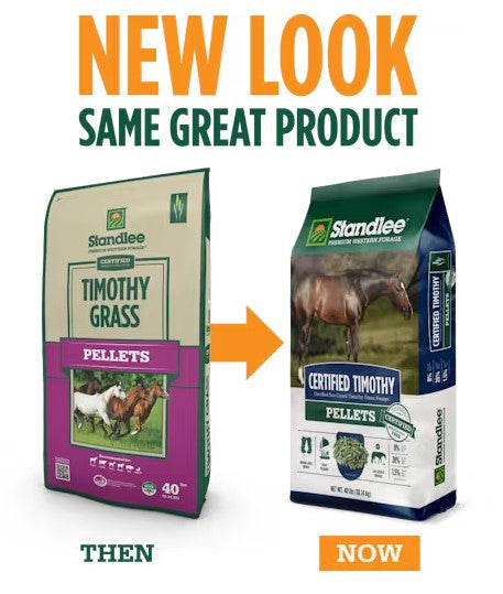 Standlee Certified Timothy Grass Pellets, 40lbs