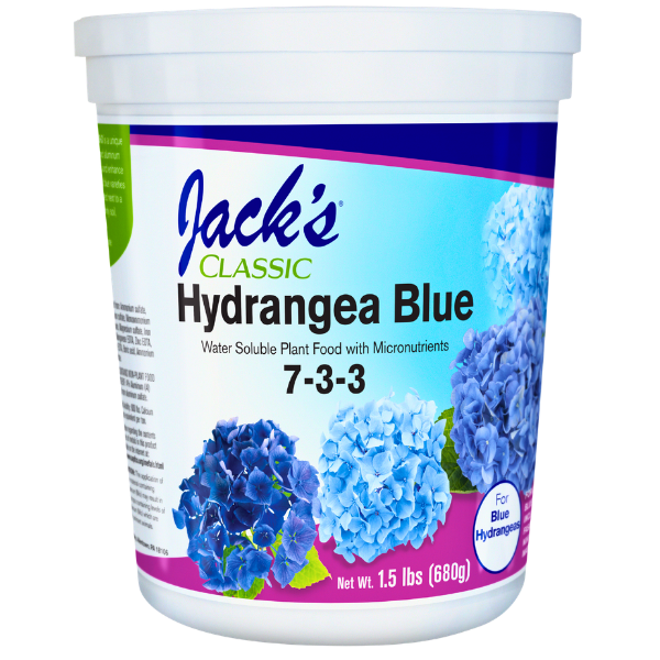Jack's Classic Hydrangea Blue (7-3-3), 1.5lbs