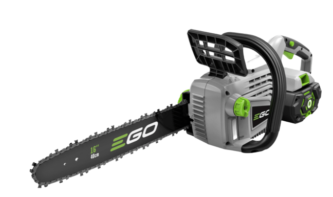 EGO 16" Chain Saw Kit (5.0Ah Battery, 210W Charger)