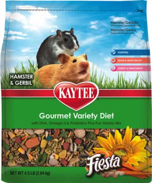 Kaytee Fiesta Max Hamster & Gerbil Food, 4.5lbs