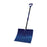 18" Snow Shovel With Sleeve, Aluminum Blade, Steel Handle