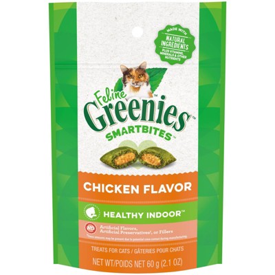 Greenies Smartbites Chicken Flavored Healthy Indoor Cat Treats