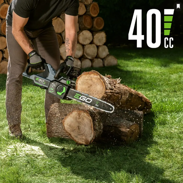 EGO POWER+ 16” Chain Saw Kit (2.5Ah Battery, 56V 210W Charger)