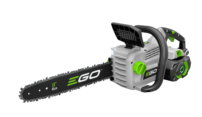 EGO 18" Chain Saw  Kit (5.0Ah Fuel Gage Battery, 56V 220W Charger)