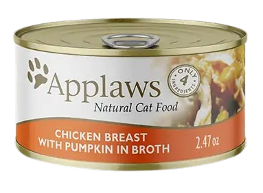 Applaws Chicken Breast with Pumpkin in Broth Canned Cat Food