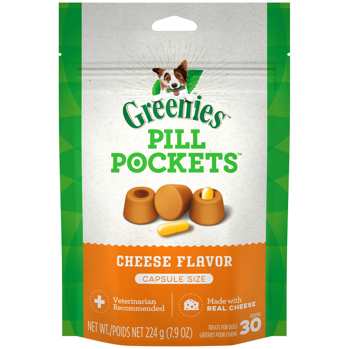 Greenies Pill Pockets Canine Cheese Flavor Dog Treats