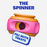 WAGLAB Play Stack Interactive Dog Toy The Spinner