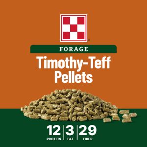 Purina® Forage Timothy-Teff Pellets, 40lbs