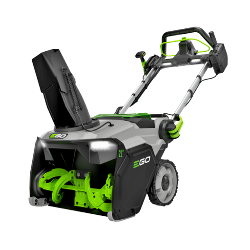 EGO Power+ 21" Single Stage Snowblower (SNT2134) - includes 2* 6.0Ah Batteries, Dual Port Charger