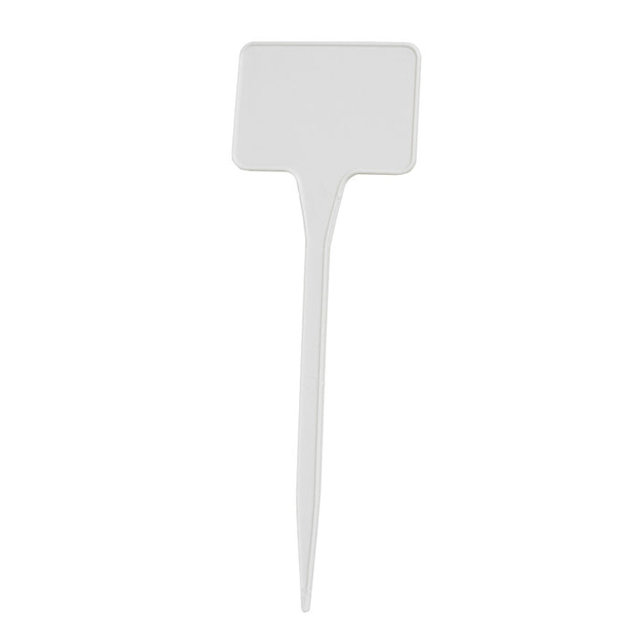 Plastic White T-Stakes, 5.5" H - Qty. 10