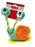 KONG Bendeez Dog Toy, Snail