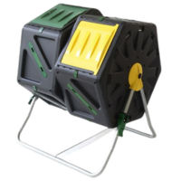 Tumbling Double Composter - 37gal