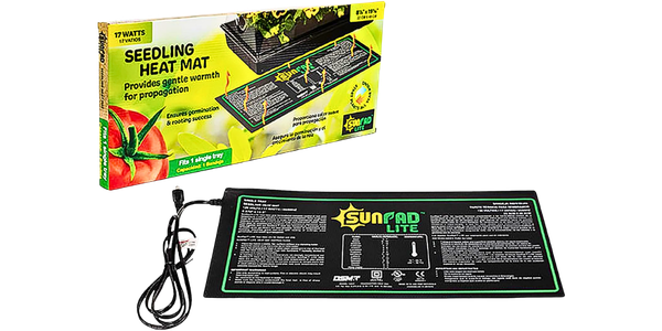 Sunpack SunPad Lite 17W Propagation Heating Mat for Seeds, 9" x 19.5"