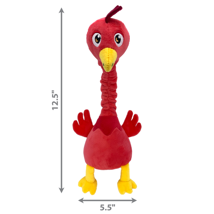 KONG Shakers Bobz Rooster Dog Toy - Medium