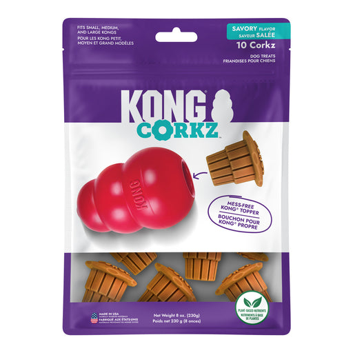 KONG Corkz Treat Insert for Kong Classic or Extreme Dog Toys