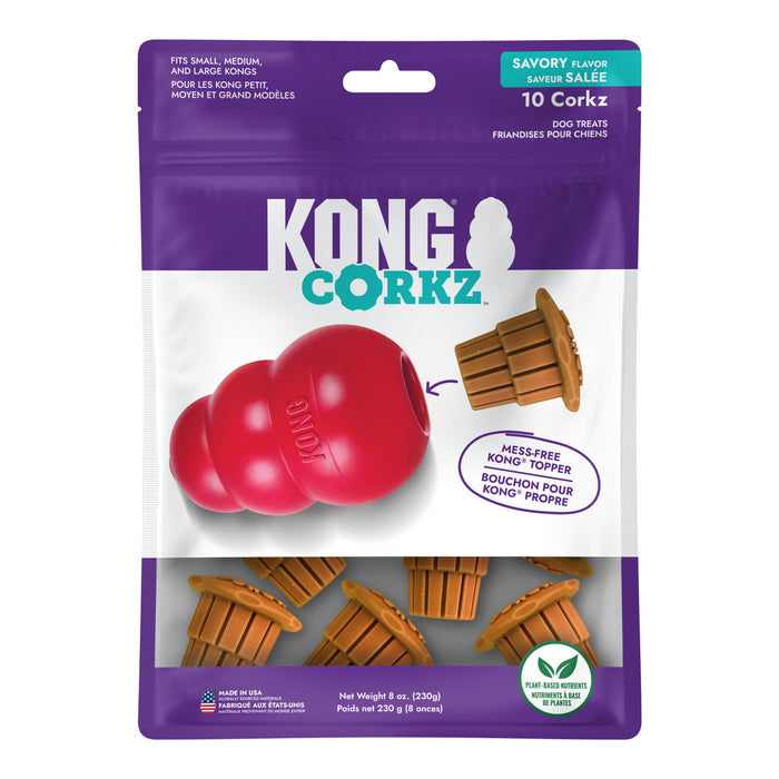 KONG Corkz Treat Insert for Kong Classic or Extreme Dog Toys