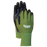 Bamboo Gardener Gloves - Nitrile Palm - Green