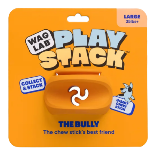 WAGLAB Play Stack Interactive Dog Toy The Bully