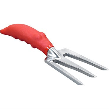 ComfortTool™ 3-Tine Fork - Polished Aluminum Alloy