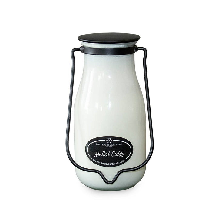 14 oz Milkbottle Candle: Mulled Cider