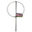 Flower Support - Green - Single - 10in Ring x 18in Leg