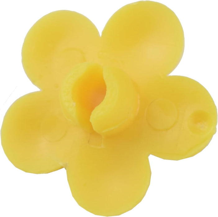 9 Piece Yellow Hummingbird Feeder Replacement Flowers
