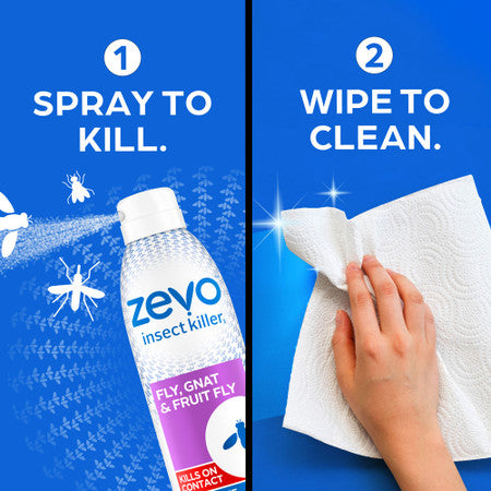 Zevo Fly, Gnat & Fruit Fly Flying Insect Spray - 10oz