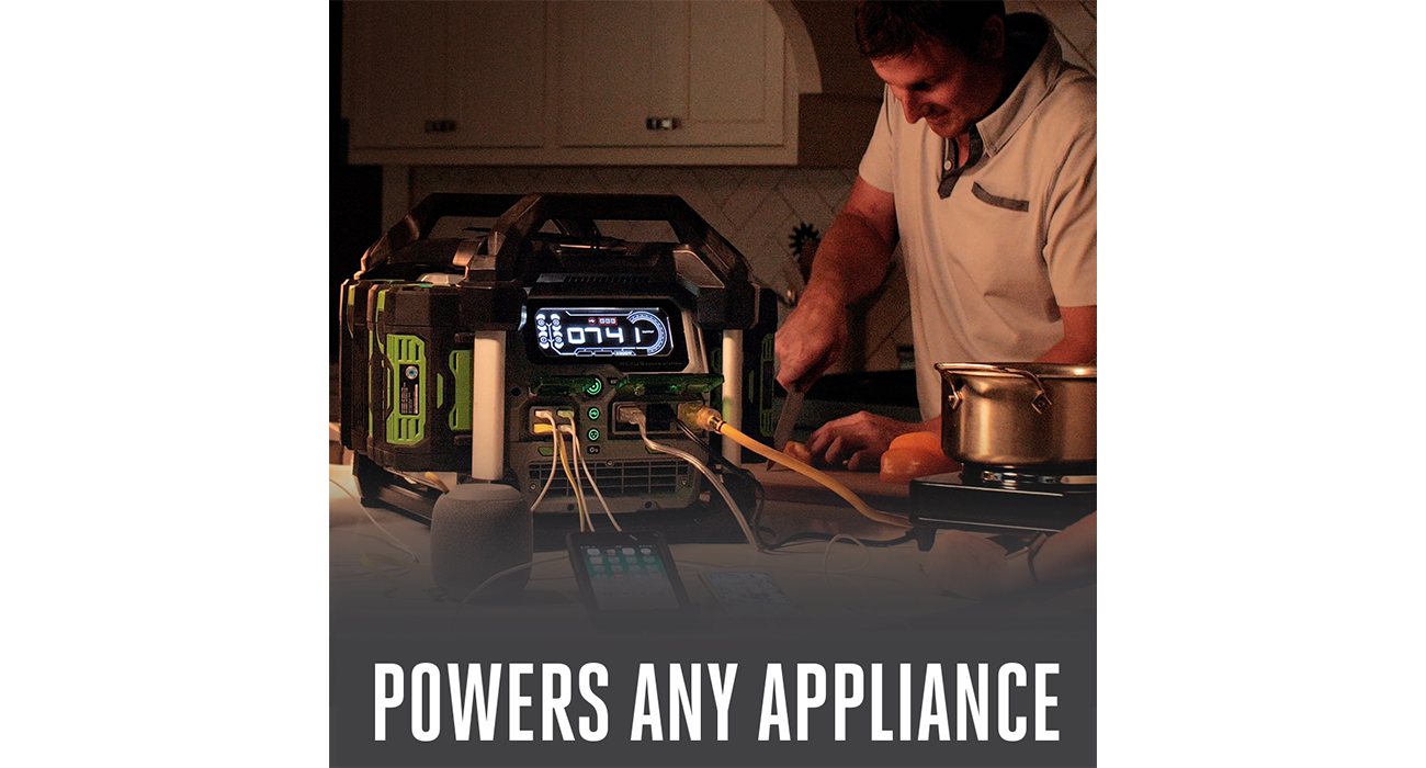 EGO Nexus Portable Power Station w/ 4* 5.0Ah Batteries