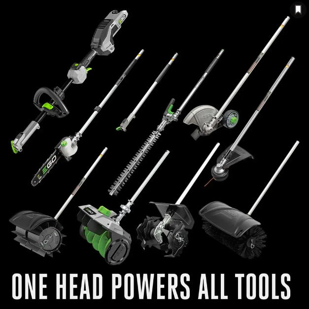 EGO POWER+ Multi-Head 16” String Trimmer Kit with POWERLOAD™ (4.0Ah Battery, 320w Charger, Shoulder Strap)