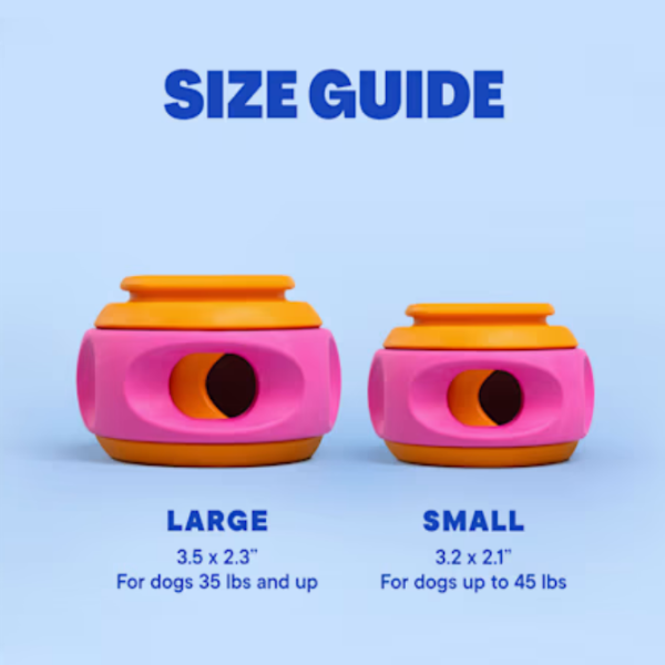 WAGLAB Play Stack Interactive Dog Toy The Spinner