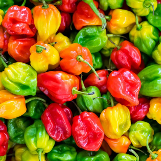 Organic Pepper Plant, Habanero - 3.5" pot