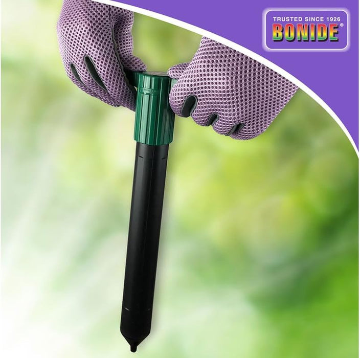 Bonide Molemax Animal Repellent Stake For Gophers and Moles, Battery Operated, Humane