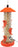 2-in-1 Hinged-Port Birdfeeder Fiesta Red: Hanging Bird Feeder, 1.75lbs capacity