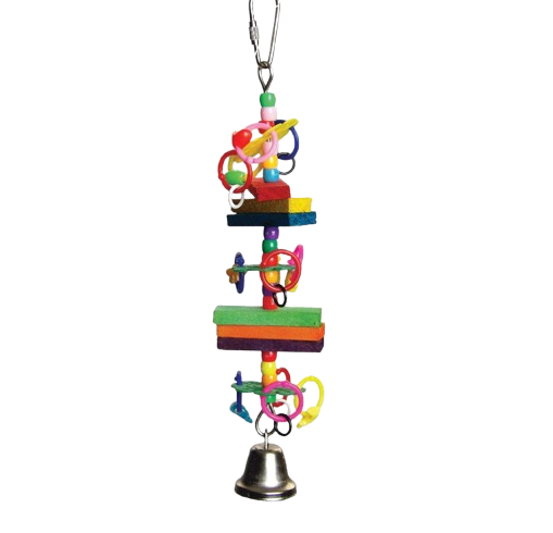Beads and Blocks Small Bird Toy