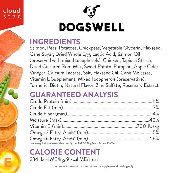 Dogswell Soft & Chewy Skin & Coat Salmon, 14oz